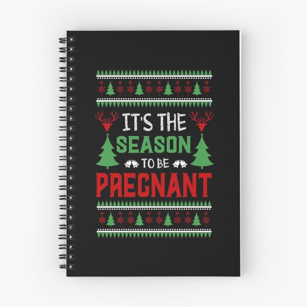 Item preview, It's The Season To Be Pregnant Funny Christmas designed and sold by Helbon-art.