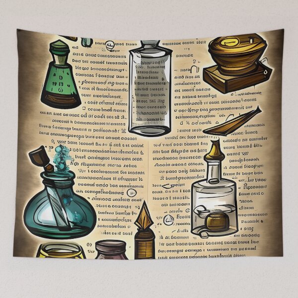 Item preview, Potion Illustration designed and sold by MixinMadness.
