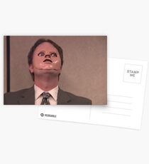Dwight CPR Mask Postcards