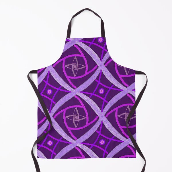 Item preview, Retro Geometric Purple Pattern designed and sold by Jane Izzy Designs.