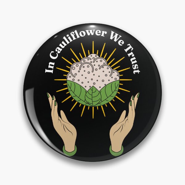 Item preview, In Cauliflower We Trust - Eat More Green Vegetables Lover designed and sold by Millusti.