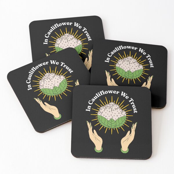 Item preview, In Cauliflower We Trust - Eat More Green Vegetables Lover designed and sold by Millusti.