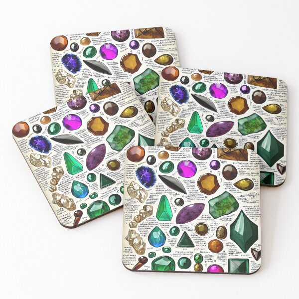Item preview, Colorful Gemstone Illustration  designed and sold by MixinMadness.