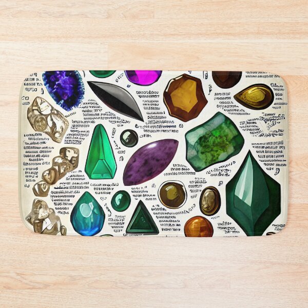 Item preview, Colorful Gemstone Illustration  designed and sold by MixinMadness.