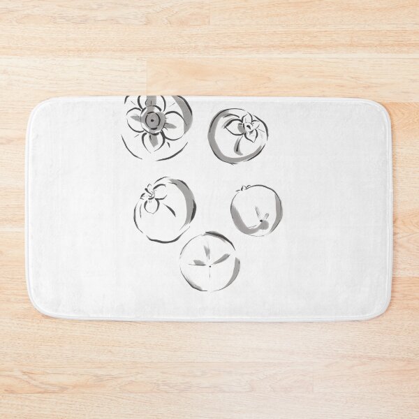 Item preview, Persimmon sumie pattern  designed and sold by StudioMasha.