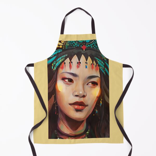 Item preview, Ethnic woman portrait designed and sold by Gaspar Avila.