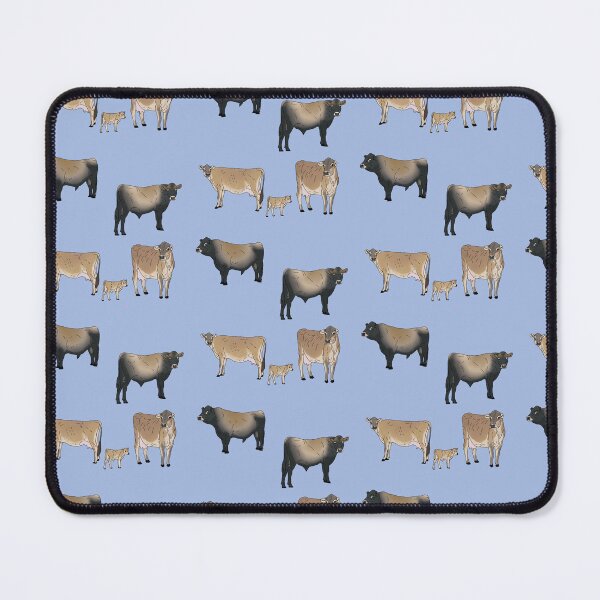 Item preview, Jersey Cows Pattern Blue designed and sold by Ashley Gagnon.