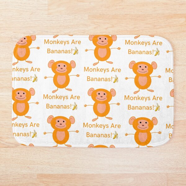 Item preview, Monkeys Are Bananas - Orange designed and sold by Georg3e.