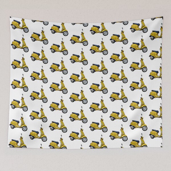 Item preview, Moped in Yellow designed and sold by BloomPhotoArt.