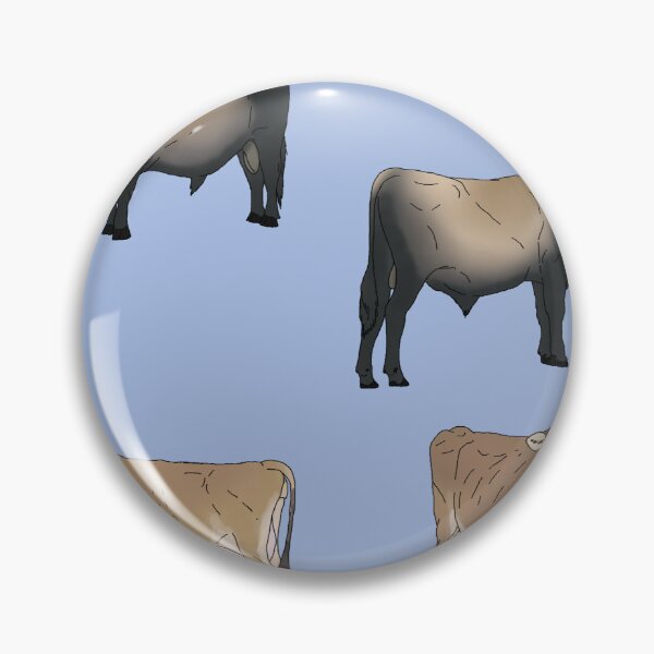 Item preview, Jersey Cows Pattern Blue designed and sold by Ashley Gagnon.
