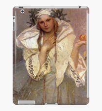 Alphonse Mucha - Christmas in America iPad Case/Skin
