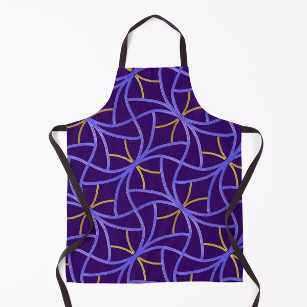 Item preview, Retro Metallic Purple & Gold Line Pattern designed and sold by Jane Izzy Designs.