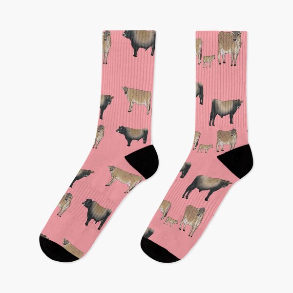 Item preview, Jersey Cows Pattern Pink designed and sold by Ashley Gagnon.