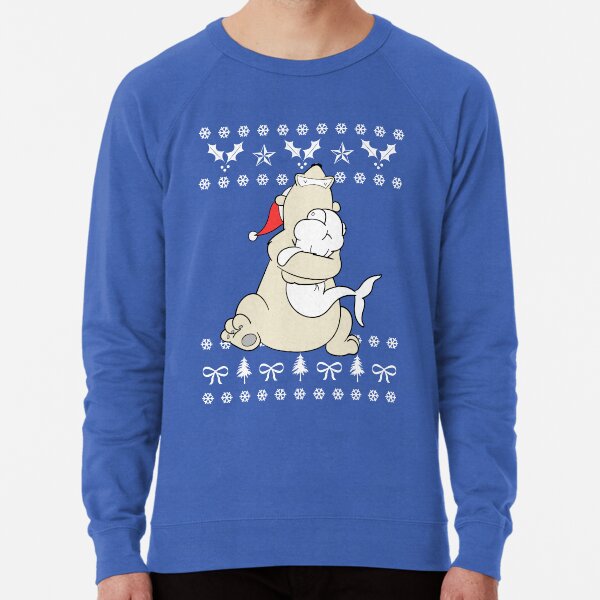 The Belugatoons Ugly Christmas Sweater 2017 Lightweight Sweatshirt