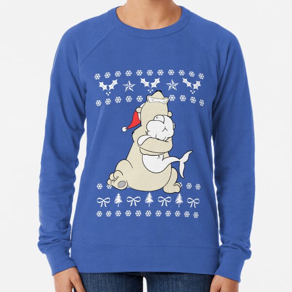 The Belugatoons Ugly Christmas Sweater 2017 Lightweight Sweatshirt