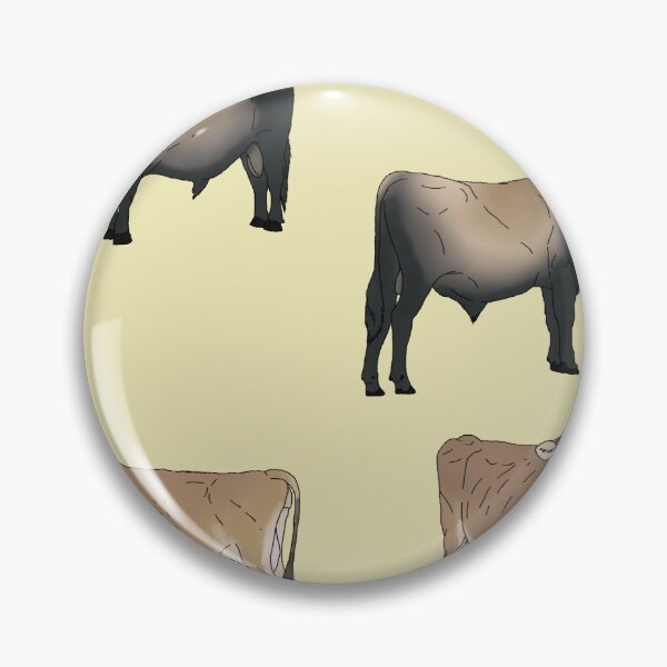 Item preview, Jersey Cows Pattern Yellow designed and sold by Ashley Gagnon.