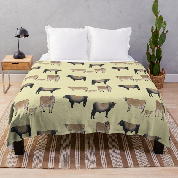 Item preview, Jersey Cows Pattern Yellow designed and sold by Ashley Gagnon.