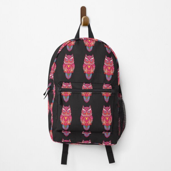 Item preview, BEAUTIFUL THOUGHTFUL PINK TONED OWL designed and sold by sailorsam1805.