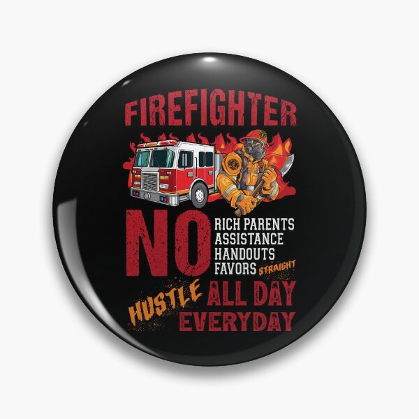 Item preview, Firefighter No Rich Parents Assistance Saying Firefighter designed and sold by Helbon-art.