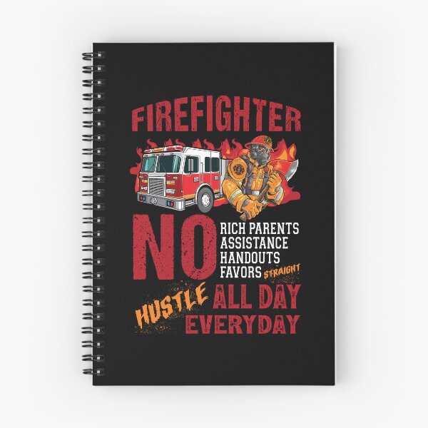 Item preview, Firefighter No Rich Parents Assistance Saying Firefighter designed and sold by Helbon-art.