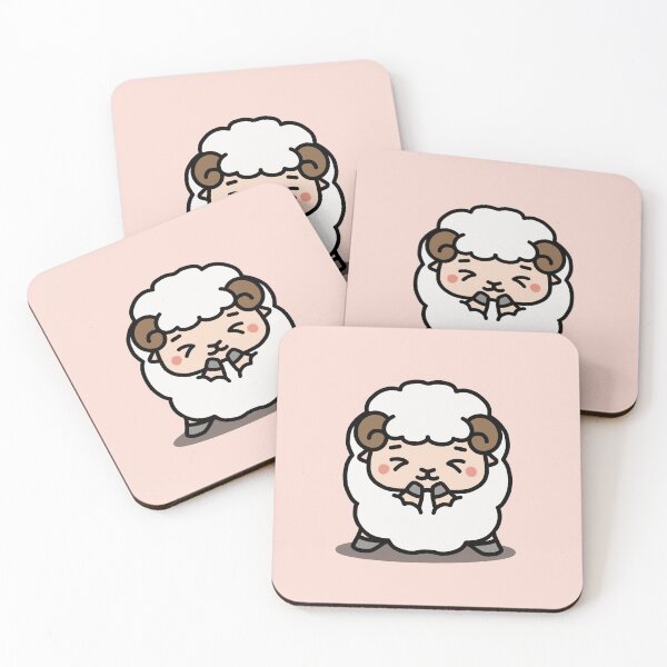Item preview, Giggling Cute Little Sheep designed and sold by HappyDoodlen.