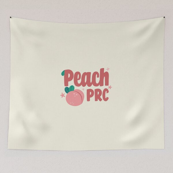 Item preview, peach prc peachy logo  designed and sold by tirelessmess.
