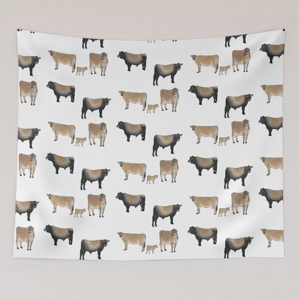 Item preview, Jersey Cows Pattern Transparent designed and sold by Ashley Gagnon.