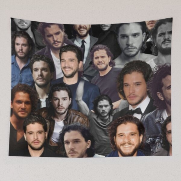 Artikelvorschau, kit harington-collage entworfen und verkauft von Rabias0.