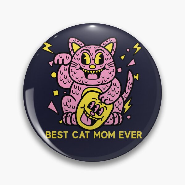 Item preview, World Best Mom / Mother Cat Ever designed and sold by Space Bubble Shirts.