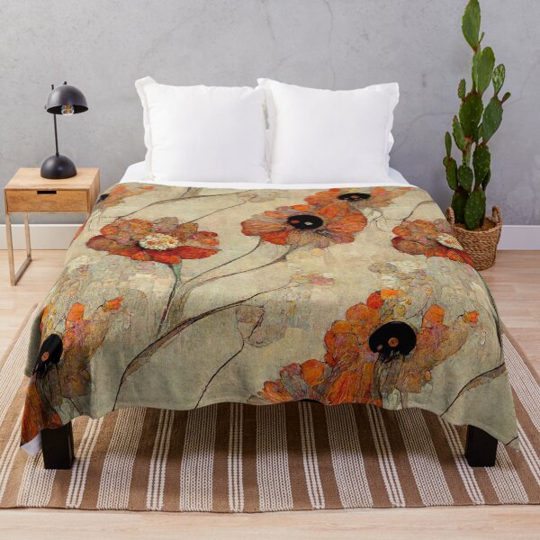 Item preview, Orange Bohemian Blooms designed and sold by BellasArtStudio.