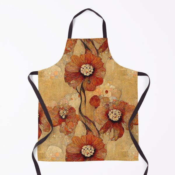 Aperçu de l'œuvre Burnt Orange Petal Paradise créée et vendue par BellasArtStudio.