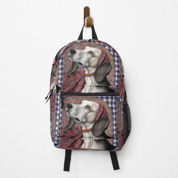 Item preview, Gingham Dog in style of Raphael (AI Generated Art) designed and sold by Cowboy Folly.