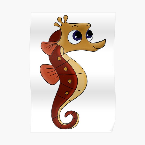 Sheldon The Seahorse Posters for Sale | Redbubble Sheldon The Seahorse Posters for Sale | Redbubble