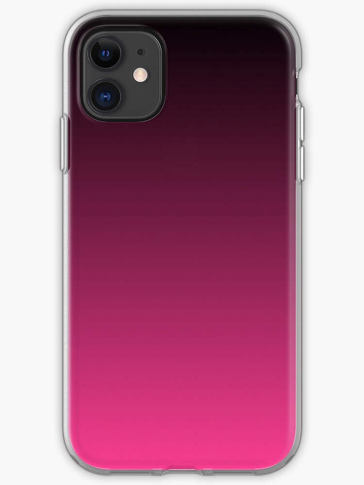"Black To The Fuchsia" iPhone Case & Cover by rapplatt Redbubble