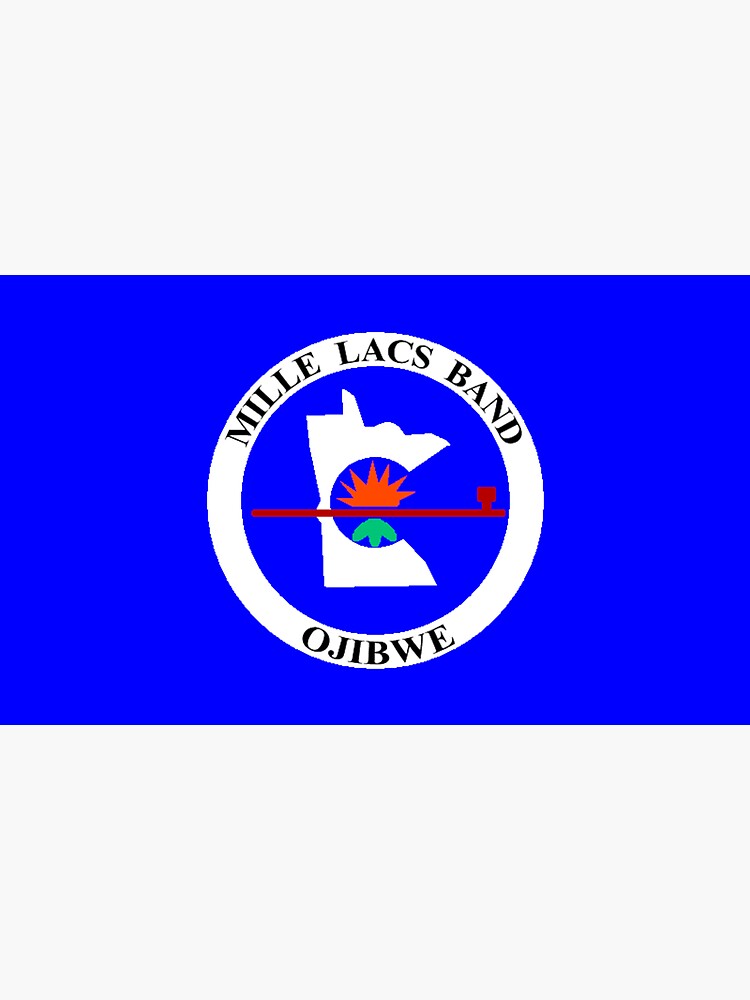 "Mille Lacs Band of Ojibwe Flag" Sticker for Sale by artyflyers Redbubble