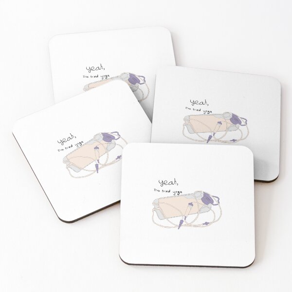 Item preview, I’ve Tried Yoga Feeding Tube Chronic Illness Design designed and sold by Northernlightzz.