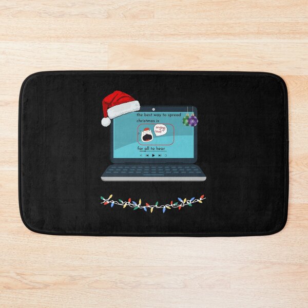Item preview, Virtual Cat Christmas Carol singing design designed and sold by t1n3333.