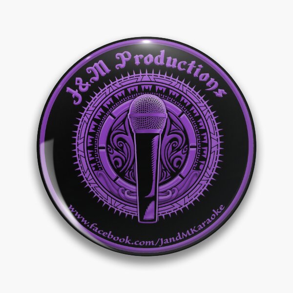 Item preview, J and M Logo - Purple designed and sold by JandMKaraoke.