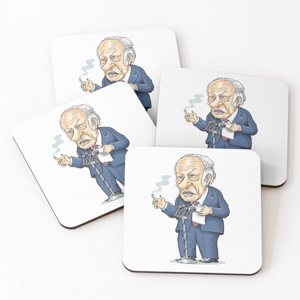 Item preview, René Lévesque designed and sold by MacKaycartoons.