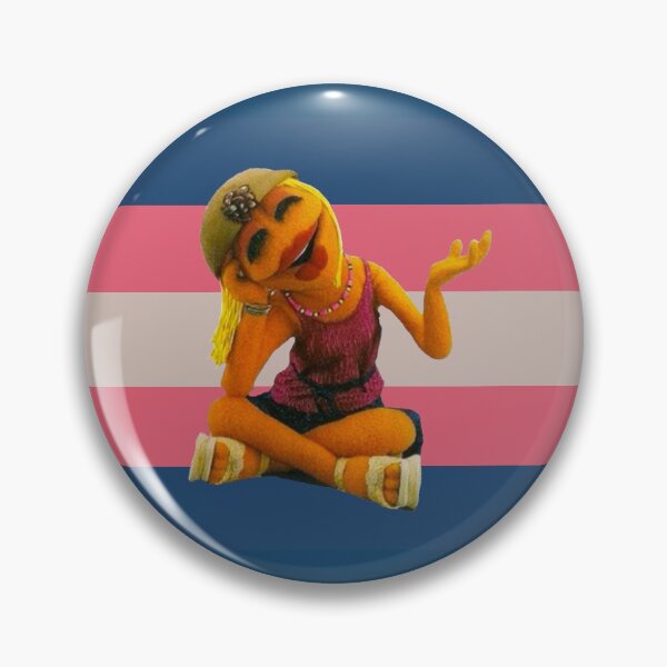 Item preview, Janice Trans flag designed and sold by RobotSocks.