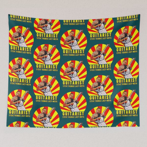 Item preview, Steve Lacy  Guitarist  retro drawing     designed and sold by DigitalStylisti.