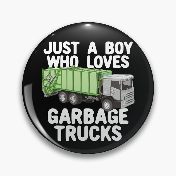 Item preview, Just A Boy Who Loves Garbage Trucks Boys Garbage Truck Gear designed and sold by DynamicDesign.