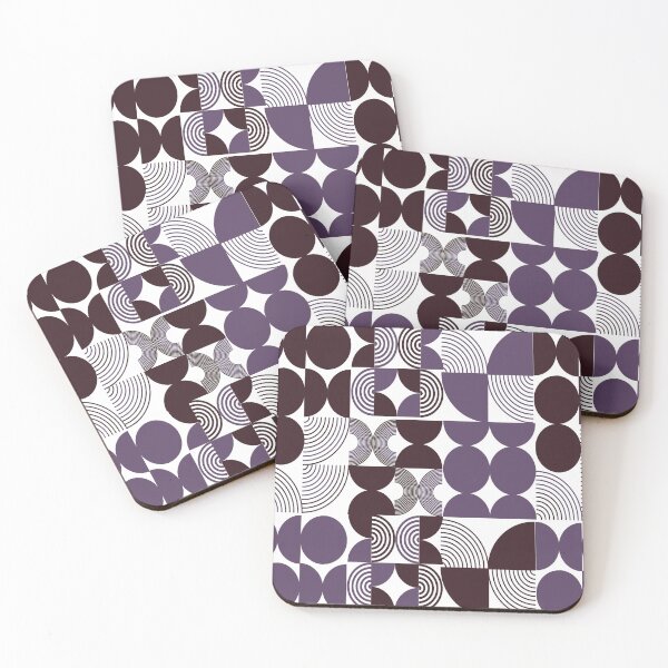 Item preview, Boho Geometric Circles- Aubergine designed and sold by studioarchive.