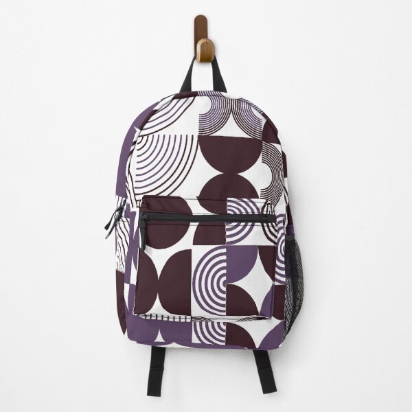 Item preview, Boho Geometric Circles- Aubergine designed and sold by studioarchive.