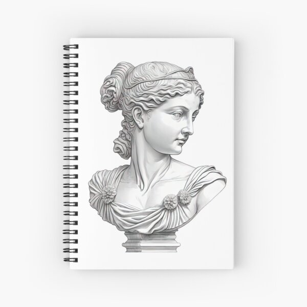 Classical Beauty Spiral Notebook