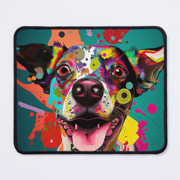 Item preview, Pop art excited dog Jack Russell Terrier designed and sold by MotivStyle.