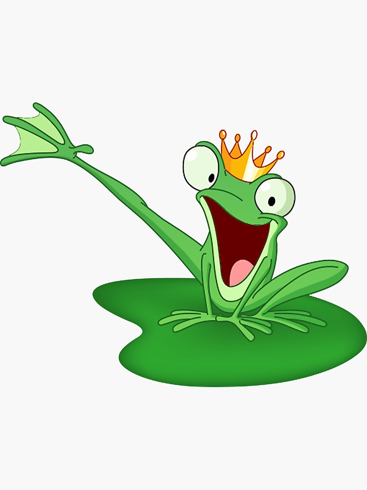 Happy Frog Prince Sticker For Sale By Sumykaracao Redbubble 4308