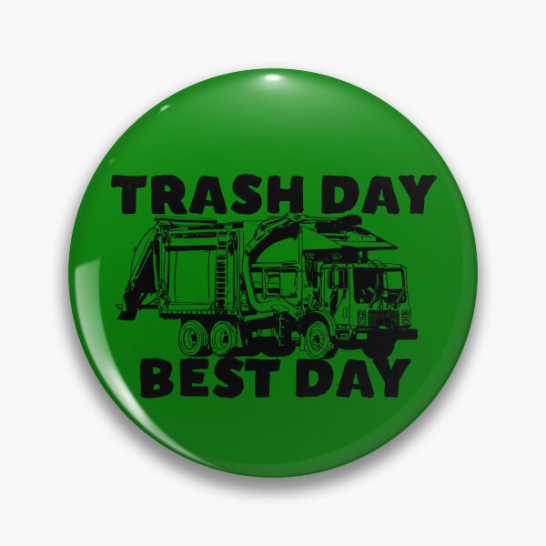 Item preview, Trash Day Best Day Kids Toddler Garbage Truck Garbage Day Gear designed and sold by DynamicDesign.