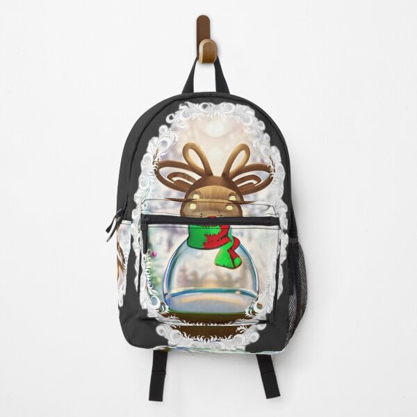 Item preview, Reindeer Christmas Glass Ball designed and sold by zheworkstudio.