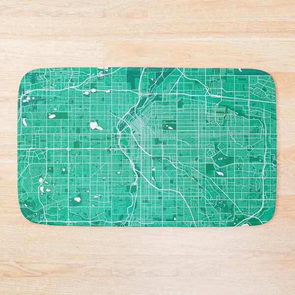 Item preview, Denver City Map of Colorado, USA - Watercolor designed and sold by deMAP.